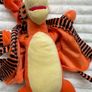Winnie the Pooh Tigger Plush Disney Soft Toy Wearing Dressing Gown And Night Cap Used Please look at the pictures Image 7