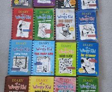Diary of a wimpy kids books