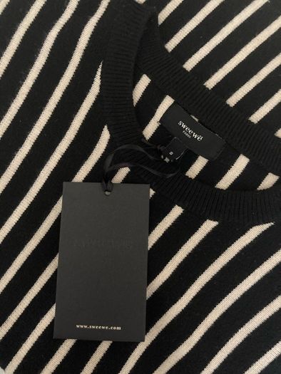 Stripped designer jumper