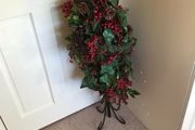 Christmas Wrought Iron Candle Arrangement
