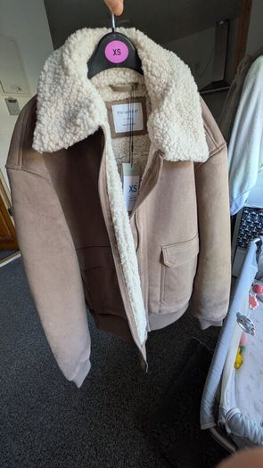 Primark Jacket with Sherpa Lining Size XS  New with Tags