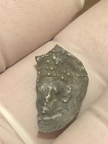 Henry II 1154-1189, Silver Cut 'Tealby' Halfpenny