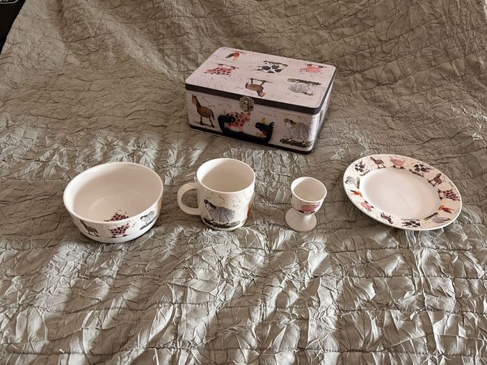 Alex Clarke Farmyard Breakfast Set