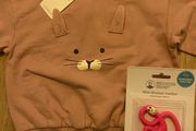 Lindex jumper and monkey teether and MAM soothers