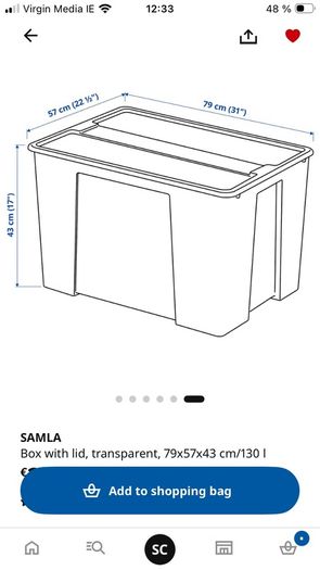 IKEA Storage box