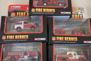 Corgi Fire Heroes Set of 5 Trucks lot
