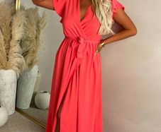 new pink boutique dress