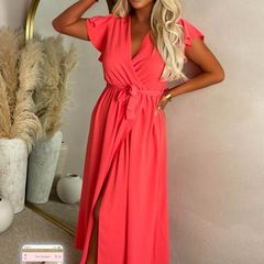 new pink boutique dress