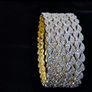 Double tone 4 bangles - Zircon - New Image 6