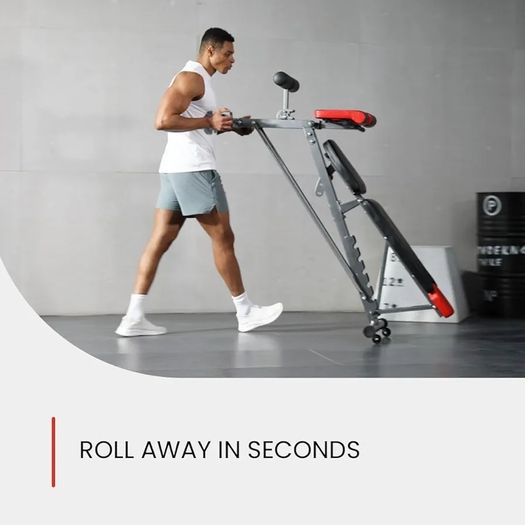 Multi-Functional FID Weight Bench for Full All-in-One Body Workout  Hyper Back Extension, Roman Chair, Adjustable Ab Sit up Bench, Incline Decline Bench, Flat Bench