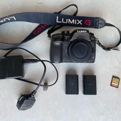 Panasonic LUMIX GH4 + Batteries + SD Card