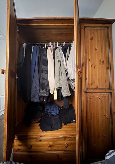 Solid Pine Wardrobe