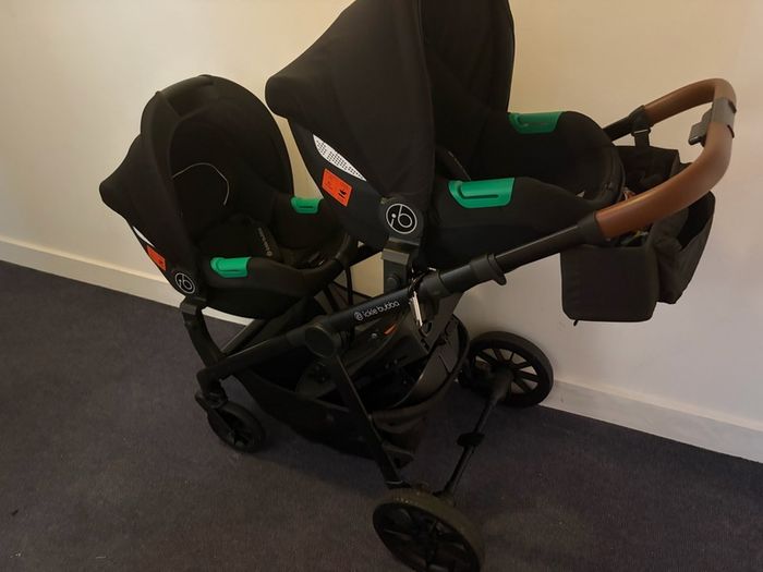 ickle bubba virgo twin 18 piece travel system