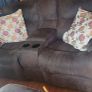 recliner couch with console Image 2