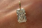 3ct (3 carat) Diamond Pendant