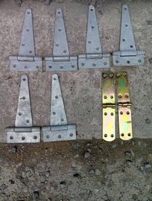 Galvanised Different Types&Sizes Hinges