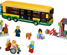 Lego City 60154: Bus Station (2017) 100% Complete (NO BOX)