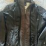 Ladies Biker Style Leather Jacket Image 4