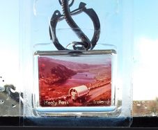 Ireland : Vintage Photo Negative Vintage Keyring , Showing Healy Pass