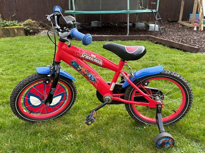 12 inch Spider Man Childs Bike