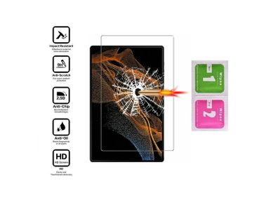 For Samsung Galaxy Tab S8 Ultra Tempered Glass Screen Protector Saver X900 X906 New - FHT36SMTG