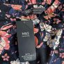 Brand New Ladies Short Sleeved Navy & Pink Floral Top from Marks & Spencer Size is UK 18 / EU 46 Image 3