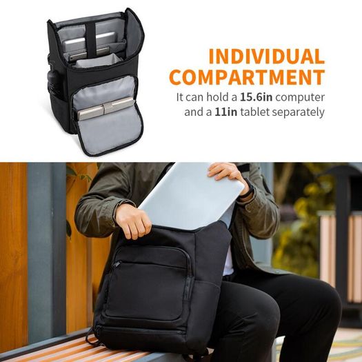 K&F CONCEPT | Lightweight Travel Urban Backpack Rucksack | Large 20L | fits 15.6" Laptop Tablet | BRAND NEW!