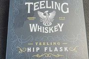 Teeling Whiskey Large Black Hip Flask