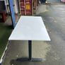 IKEA Manual Height Adjustable Desk Sit Stand Office Desk Image 2