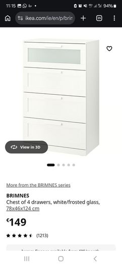 Chest of drawers