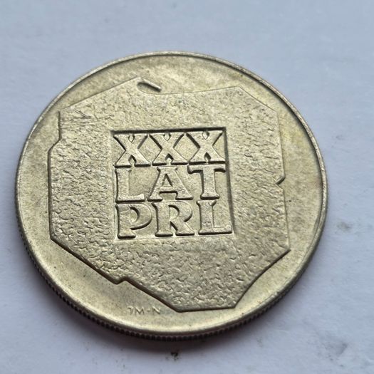 Vintage 1974 Polish Silver 200 Zloty Coin - XXX Lat PRL
