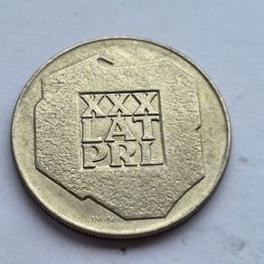 Vintage 1974 Polish Silver 200 Zloty Coin - XXX Lat PRL