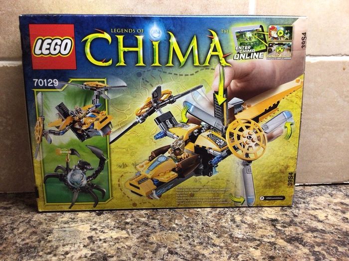 Legends of chima lavertus twin blade Lego set no 70129 - new and unopened