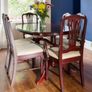 Solid Wood Extendable Dining Table & 6 Chairs. Excellent Condition. Image 2