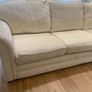 9 foot long cream sofa Image 8