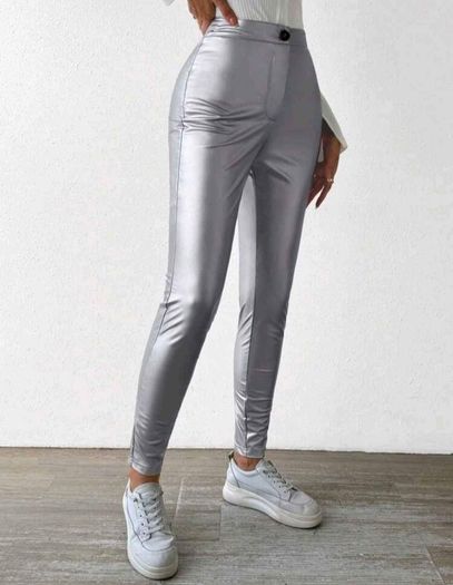 PRICE DROP Quick sale Silver leggings size S