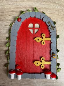 Handmade Wooden Fairy Doors