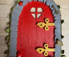 Handmade Wooden Fairy Doors