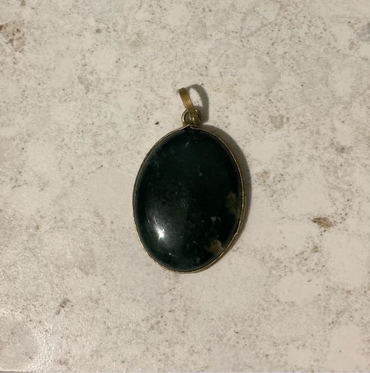 Pendant with unusual stone
