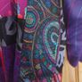 Vintage purple ladies patchwork top (free post) Image 9