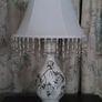 Mid-century handpainted lamp Image 3