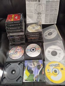 Large PS1 Retro Game Bundle - CIB Titles, Crash Bandicoot, Duke Nukem, Manual + Extras