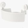 bathroom Ikea corner shelf with suction holders - FREE Image 3