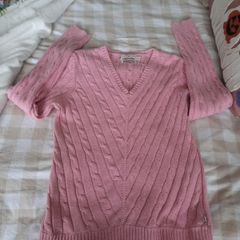 pink Tommy hilfiger jumper
