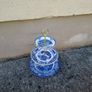 Blue cake stand postage possible Image 3