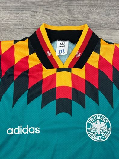 Genuine Vintage 1994 Adidas Germany Away Jersey Shirt Mens M/L