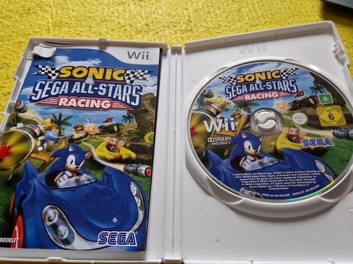 Sonic & Sega all stars Racing Nintendo Wii games Original