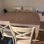 kitchen table (extendable) and 6 chairs Image 2