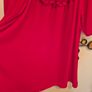 Stunning Joseph Ribkoff Lipstick Red Top - Style 191243, Size 10 Image 5