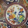 Vintage Large Japanese wall hanging plate Image 9